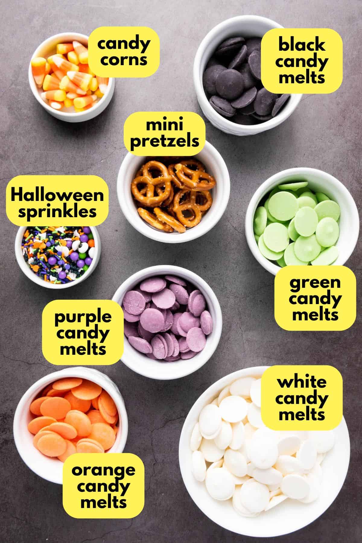 Halloween Candy Bark
