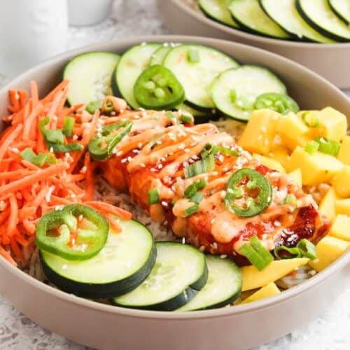 Spicy Salmon Bowl