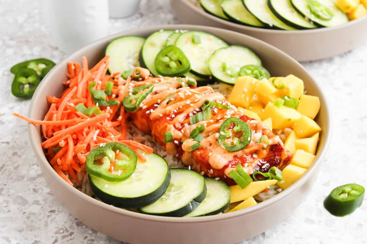 Spicy Salmon Bowl