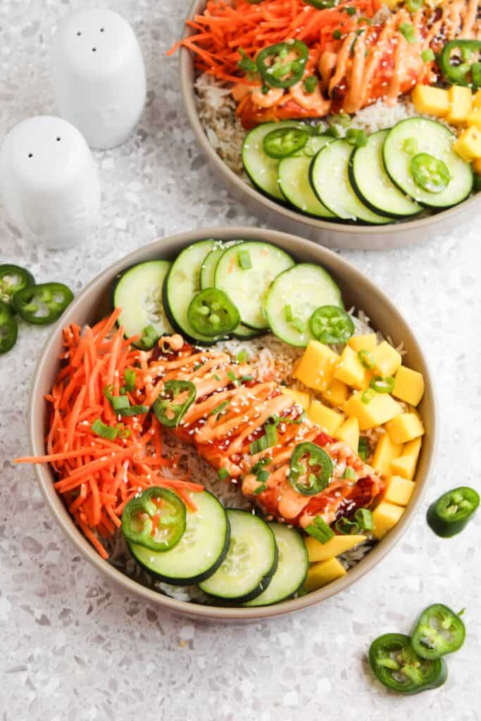 Spicy Salmon Bowl
