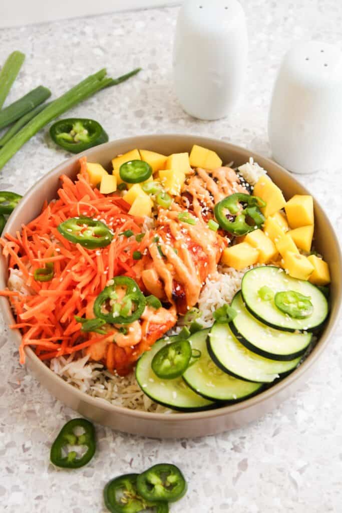 Spicy Salmon Bowl