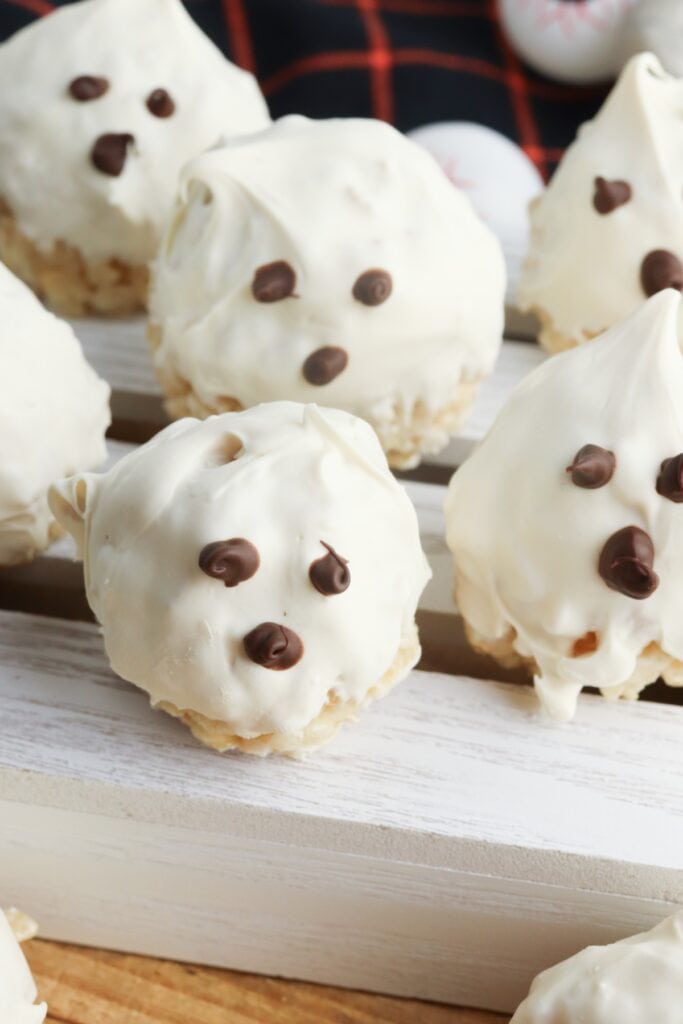 Ghost Rice Krispie Treats