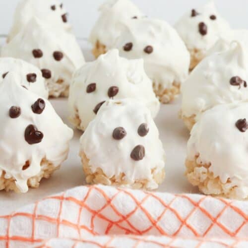 Ghost Rice Krispie Treats