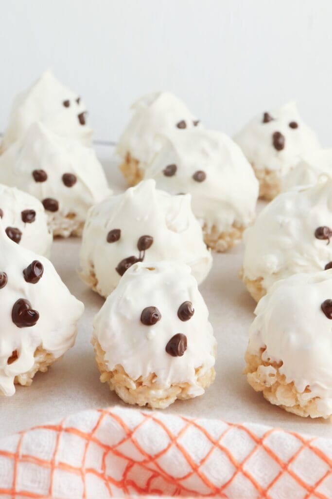 Ghost Rice Krispie Treats